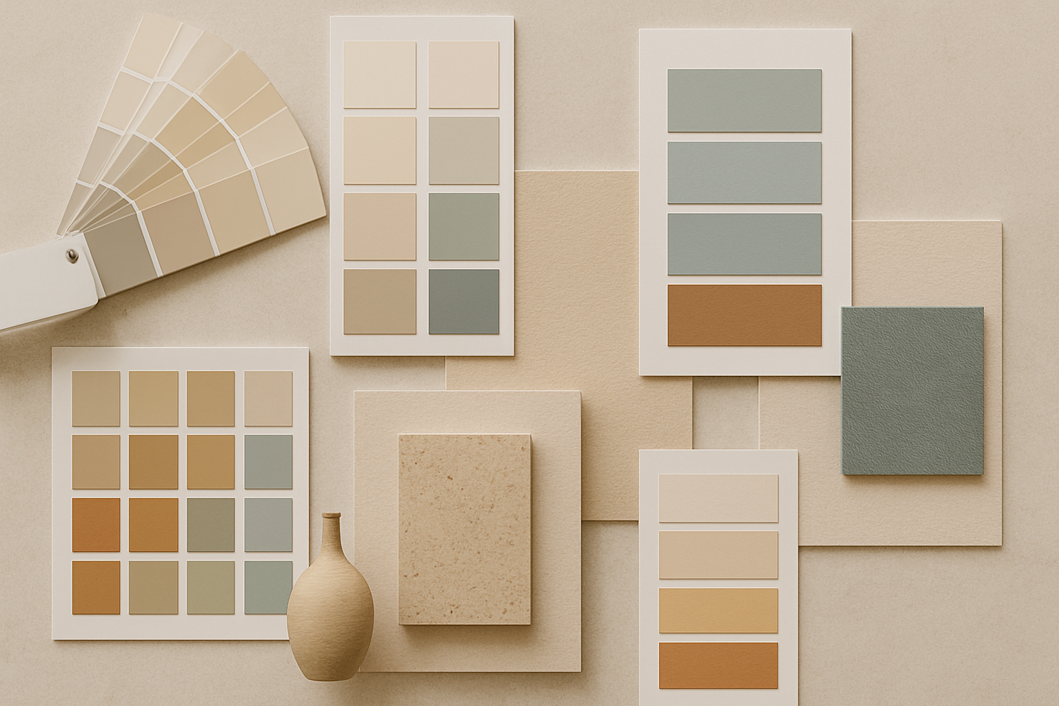 Color palette selection for interior design