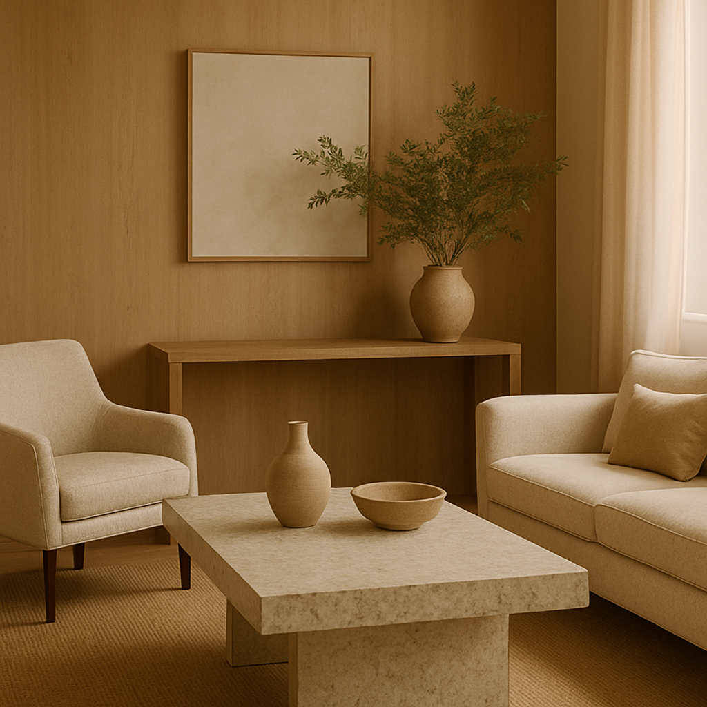 Sustainable luxury design materials